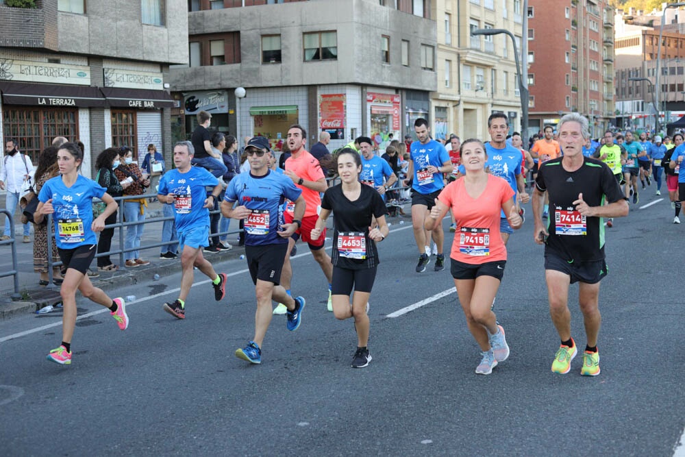 Foto 670 de la carrera en Torre Iberdrola y puente de Deusto