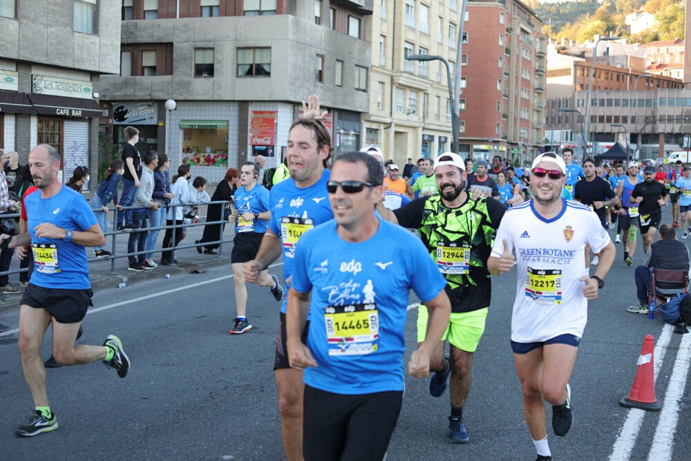 Foto 677 de la carrera en Torre Iberdrola y puente de Deusto