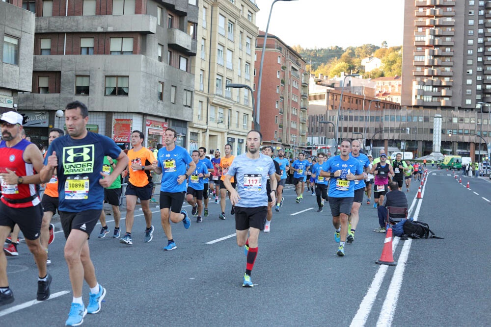 Foto 680 de la carrera en Torre Iberdrola y puente de Deusto