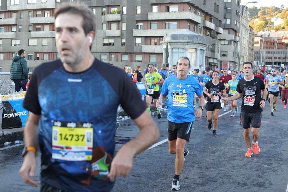 Foto 684 de la carrera en Torre Iberdrola y puente de Deusto