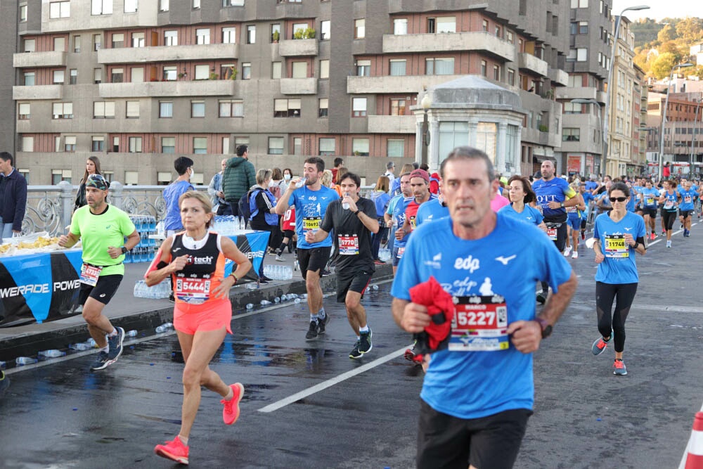 Foto 693 de la carrera en Torre Iberdrola y puente de Deusto