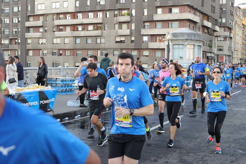 Foto 696 de la carrera en Torre Iberdrola y puente de Deusto