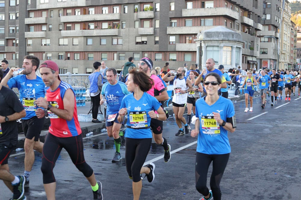 Foto 698 de la carrera en Torre Iberdrola y puente de Deusto