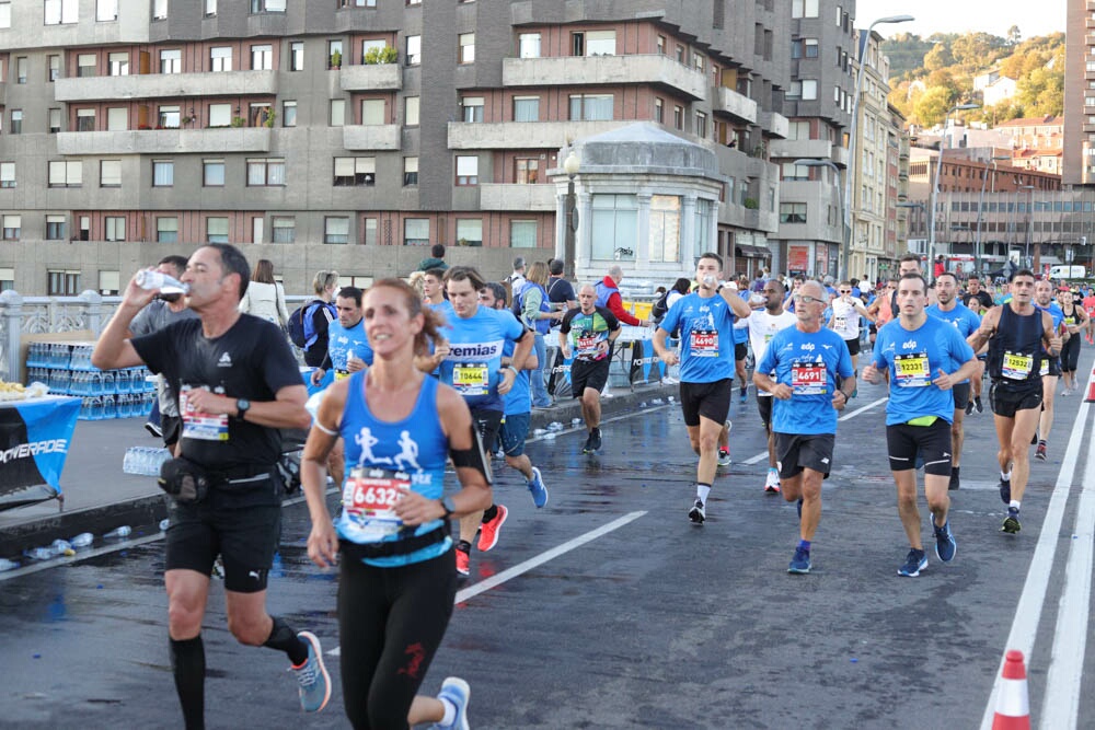 Foto 709 de la carrera en Torre Iberdrola y puente de Deusto