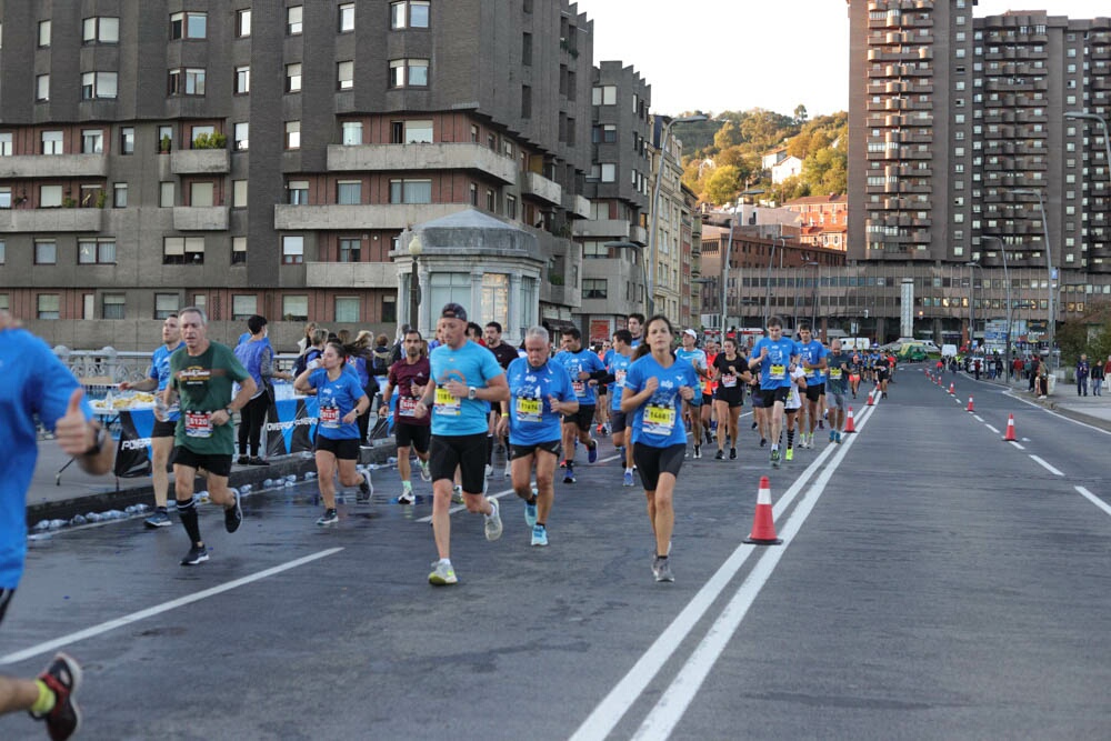 Foto 730 de la carrera en Torre Iberdrola y puente de Deusto