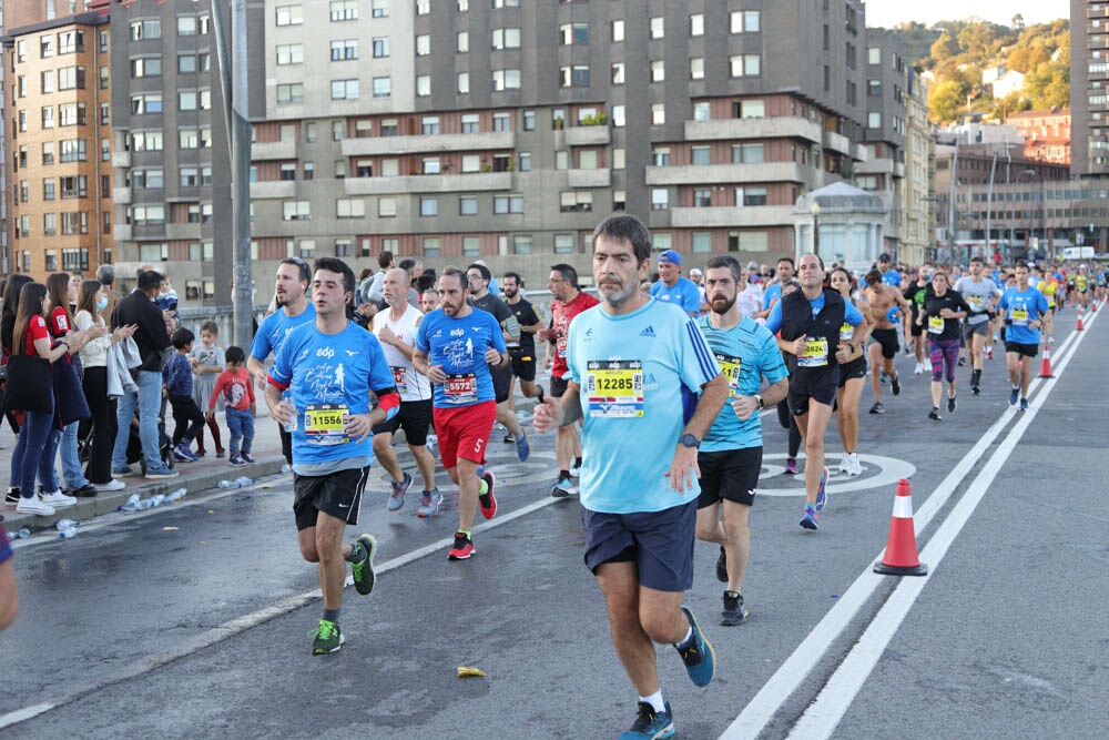 Foto 755 de la carrera en Torre Iberdrola y puente de Deusto