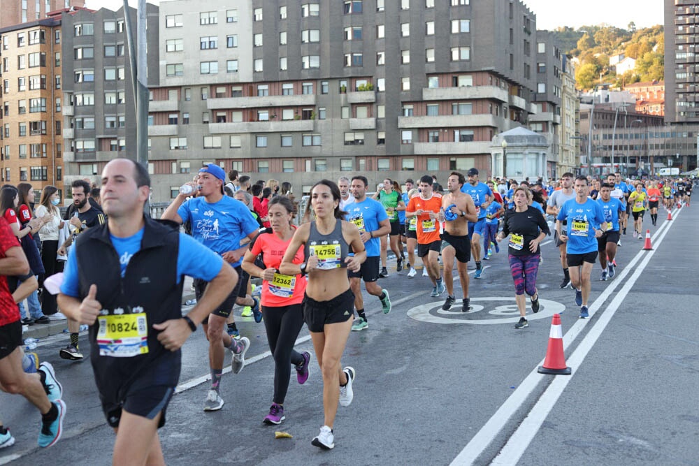 Foto 758 de la carrera en Torre Iberdrola y puente de Deusto