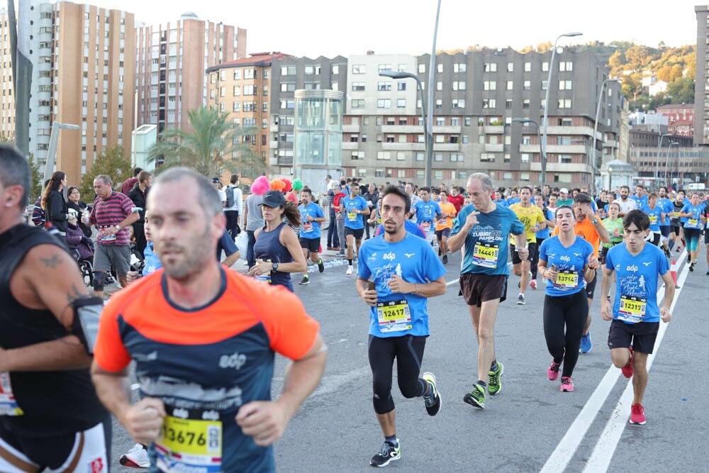 Foto 819 de la carrera en Torre Iberdrola y puente de Deusto