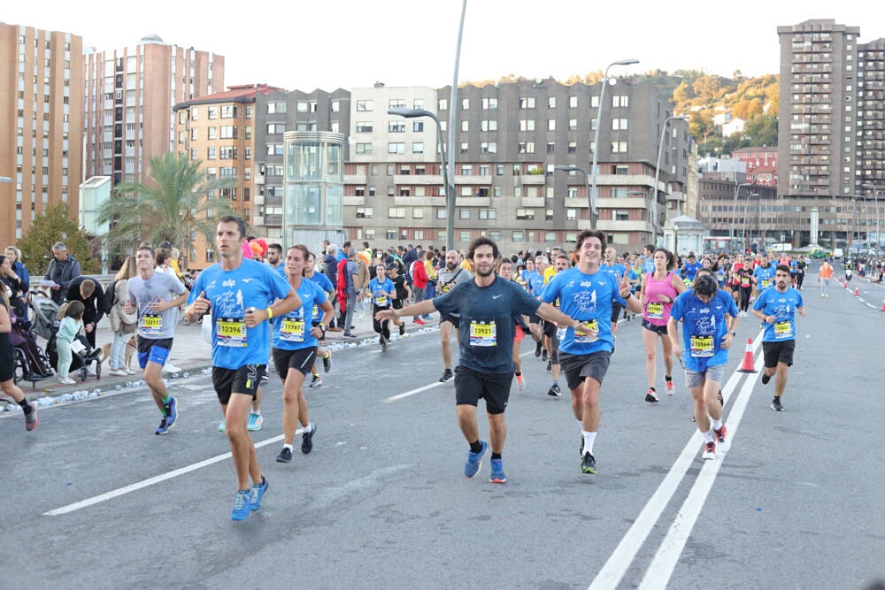 Foto 822 de la carrera en Torre Iberdrola y puente de Deusto