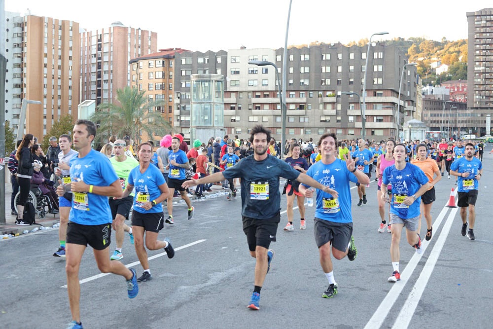 Foto 824 de la carrera en Torre Iberdrola y puente de Deusto