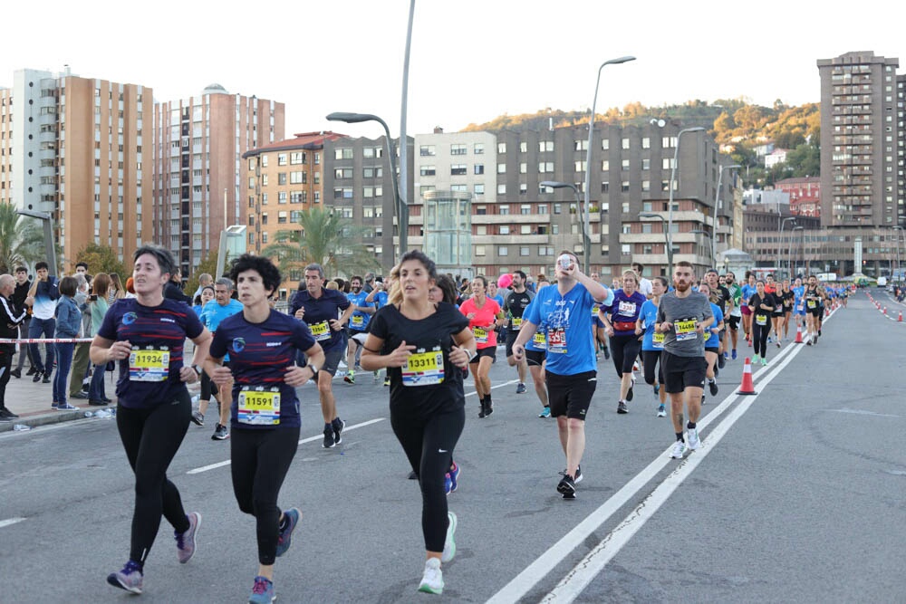 Foto 827 de la carrera en Torre Iberdrola y puente de Deusto