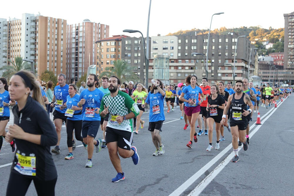 Foto 829 de la carrera en Torre Iberdrola y puente de Deusto