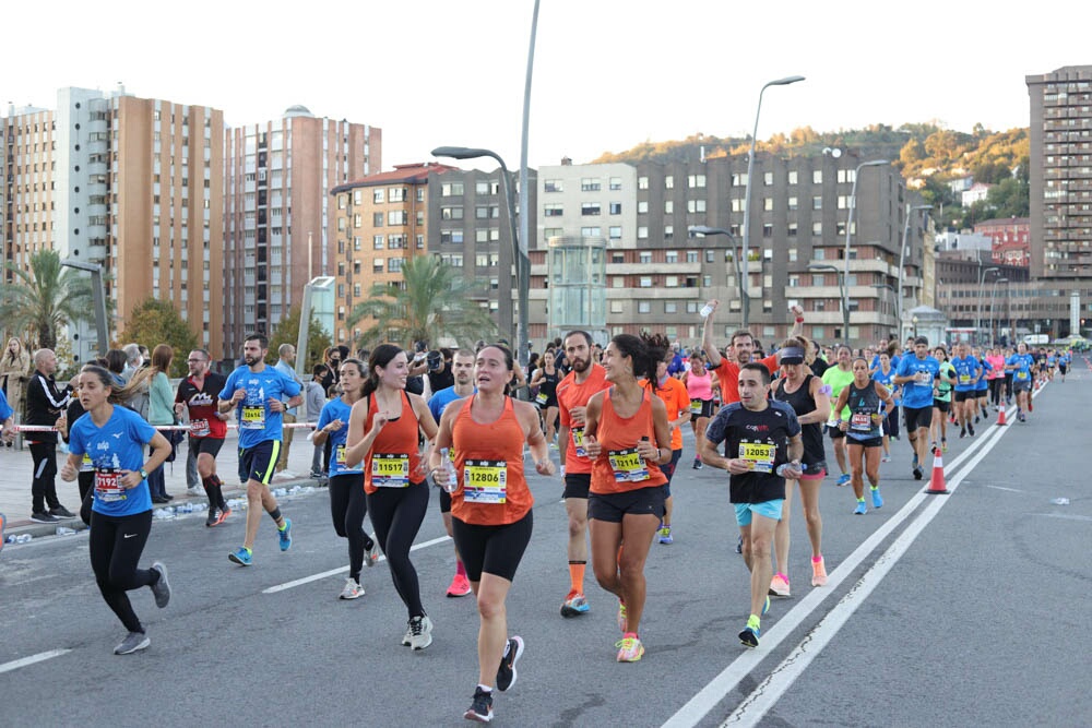 Foto 834 de la carrera en Torre Iberdrola y puente de Deusto