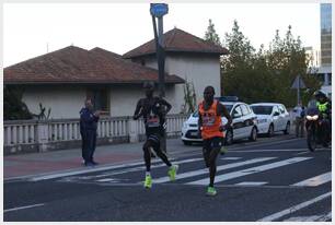 Foto 6 de la carrera en Torre Iberdrola y puente de Deusto