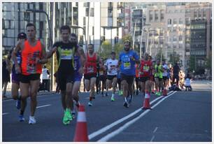 Foto 56 de la carrera en Torre Iberdrola y puente de Deusto