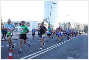 Foto 127 de la carrera en Torre Iberdrola y puente de Deusto