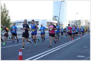 Foto 133 de la carrera en Torre Iberdrola y puente de Deusto