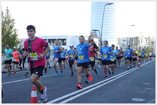 Foto 138 de la carrera en Torre Iberdrola y puente de Deusto