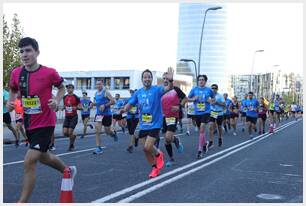 Foto 139 de la carrera en Torre Iberdrola y puente de Deusto