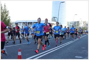 Foto 140 de la carrera en Torre Iberdrola y puente de Deusto