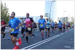 Foto 142 de la carrera en Torre Iberdrola y puente de Deusto