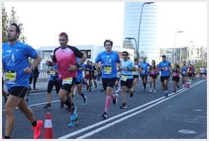 Foto 143 de la carrera en Torre Iberdrola y puente de Deusto