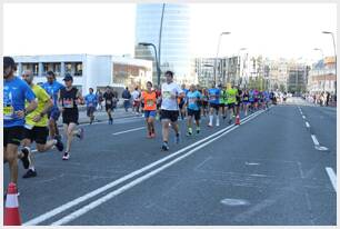 Foto 146 de la carrera en Torre Iberdrola y puente de Deusto