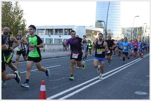 Foto 149 de la carrera en Torre Iberdrola y puente de Deusto