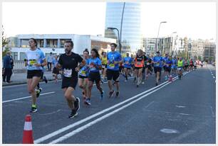 Foto 155 de la carrera en Torre Iberdrola y puente de Deusto