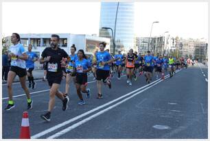 Foto 156 de la carrera en Torre Iberdrola y puente de Deusto