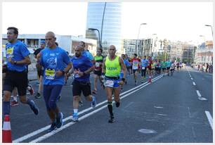 Foto 158 de la carrera en Torre Iberdrola y puente de Deusto