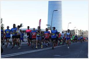 Foto 166 de la carrera en Torre Iberdrola y puente de Deusto