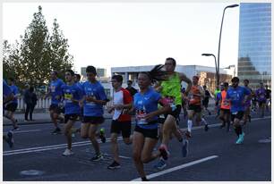 Foto 177 de la carrera en Torre Iberdrola y puente de Deusto