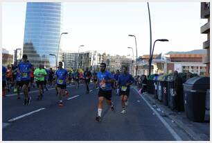 Foto 183 de la carrera en Torre Iberdrola y puente de Deusto