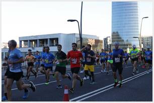 Foto 204 de la carrera en Torre Iberdrola y puente de Deusto