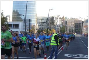 Foto 293 de la carrera en Torre Iberdrola y puente de Deusto