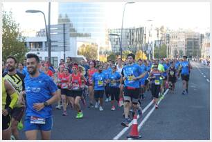 Foto 303 de la carrera en Torre Iberdrola y puente de Deusto