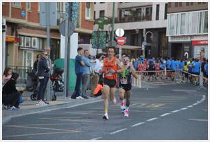 Foto 326 de la carrera en Torre Iberdrola y puente de Deusto