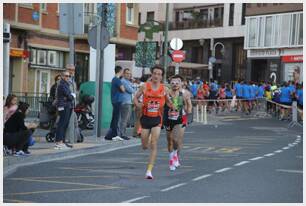 Foto 327 de la carrera en Torre Iberdrola y puente de Deusto