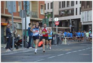 Foto 339 de la carrera en Torre Iberdrola y puente de Deusto