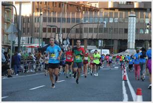 Foto 406 de la carrera en Torre Iberdrola y puente de Deusto