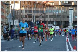 Foto 407 de la carrera en Torre Iberdrola y puente de Deusto