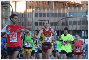 Foto 410 de la carrera en Torre Iberdrola y puente de Deusto