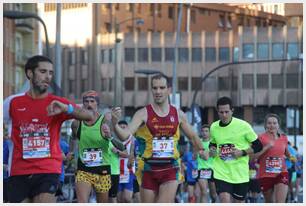 Foto 411 de la carrera en Torre Iberdrola y puente de Deusto