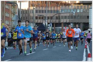 Foto 419 de la carrera en Torre Iberdrola y puente de Deusto