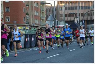 Foto 437 de la carrera en Torre Iberdrola y puente de Deusto