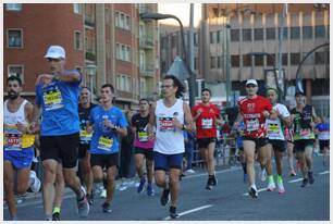 Foto 440 de la carrera en Torre Iberdrola y puente de Deusto