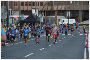 Foto 445 de la carrera en Torre Iberdrola y puente de Deusto