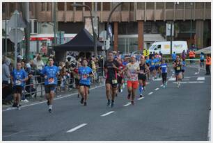 Foto 446 de la carrera en Torre Iberdrola y puente de Deusto