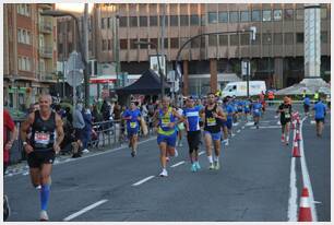 Foto 449 de la carrera en Torre Iberdrola y puente de Deusto